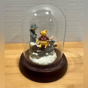 COPY - Disney Winnie the Pooh Michel Company Classic Pooh & Piglet Figurine Gla…